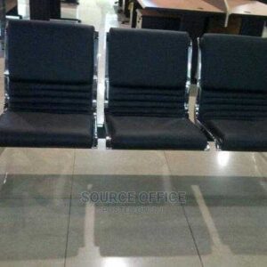 3 seat high traffic waiting bench
