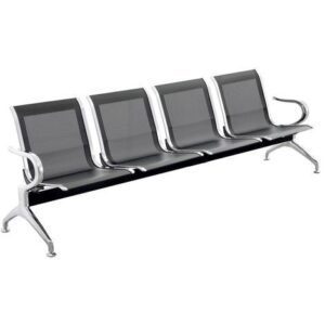 5 seat airport public bench
