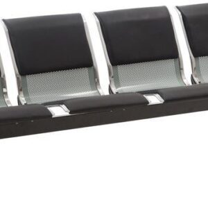 5 seater steel seating system