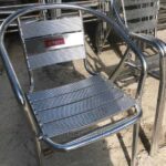 artistic backrest restaurant chair