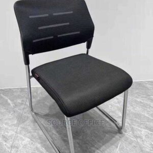 chrome cantilever guest chair