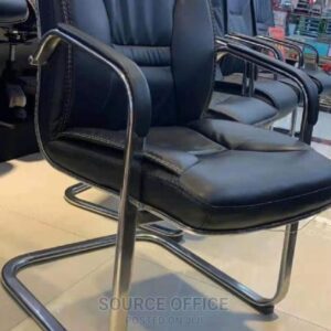 client comfort leather waiting chair