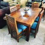 comfortable family room dining