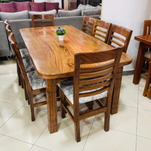 comfortable rich wood space