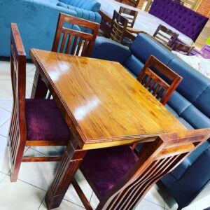 compact modern home chair set