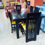 compact neutral dining furniture