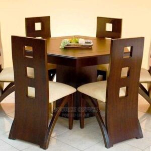 compact wood dining table home