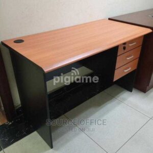 compact writing table side drawers