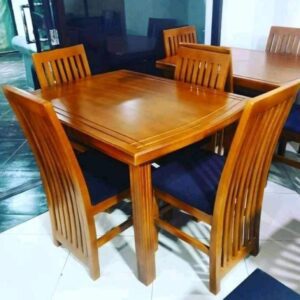contemporary space saving dining room