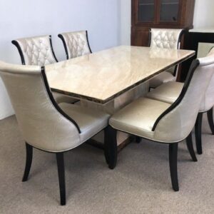 durable marble dining structure
