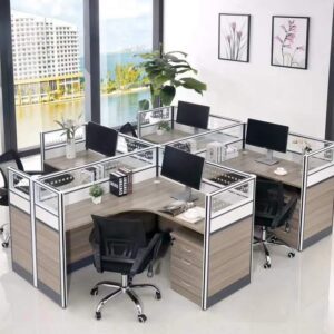 efficient open office desk