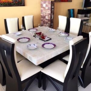 elegant 8 chair room