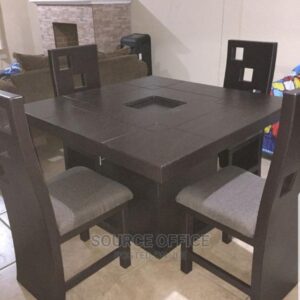 elegant four seat dining space