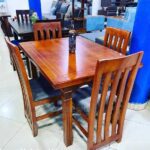 elegant neutral dining room set