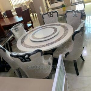 elegant round premium marble table