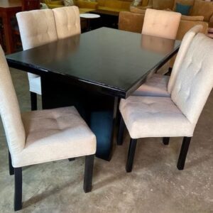elegant spacious marble set