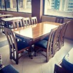 elegant wooden dining room