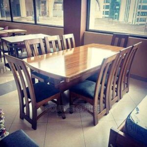 elegant wooden dining room