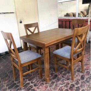 luxury wood finish dining room