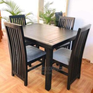 luxury wood frame dining room