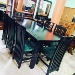 modern 8 seat dining room