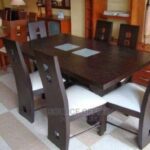 modern home wood table