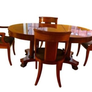 premium oval wood finish