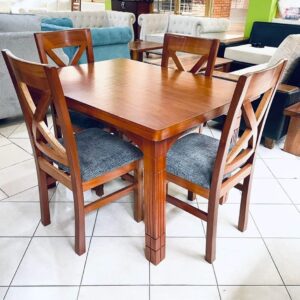 premium wood top family dining