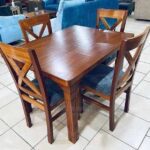 spacious 4 seat dining table