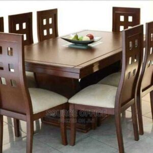 spacious family meal table