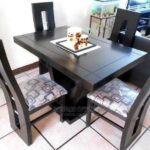 spacious four seat dining room