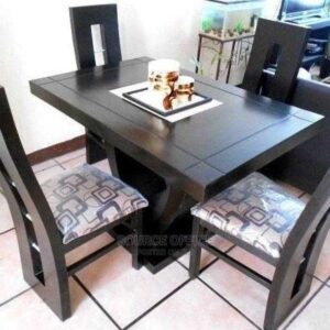 spacious four seat dining room