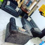 spacious modern living room sofa