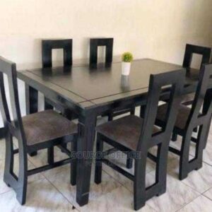 spacious upholstered dining