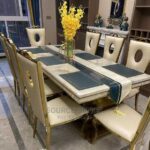 stylish 7pc luxury dining set