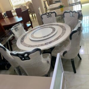 stylish marble dining stone base