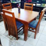 stylish modern breakfast table