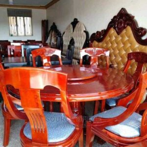 stylish oval family dining