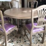 stylish oval modern dining
