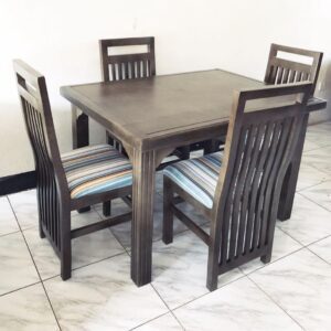 stylish small apartment dining