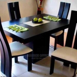 stylish small space dining room