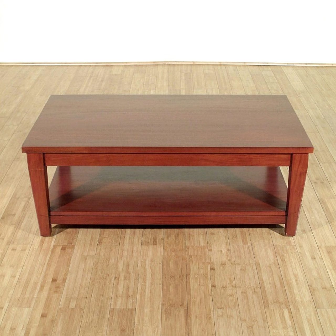 1200mm mahogany coffee table Family Lounge Solid Wood Coffee Table with Contemporary Styling Kampala - Image 1