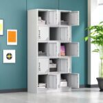 15-Locker Office Filing Cabinet Secure Multi-Compartment Steel Storage Unit