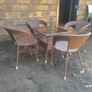 4 seater rattan dining set in kampala uganda