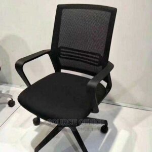 adjustable comfort office chair black