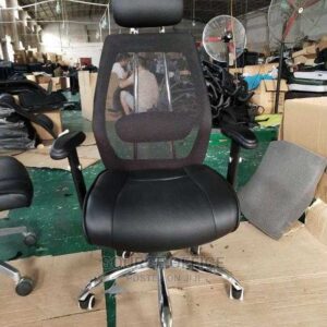 comfortable swivel office chair black
