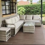 compact patio table and chair set