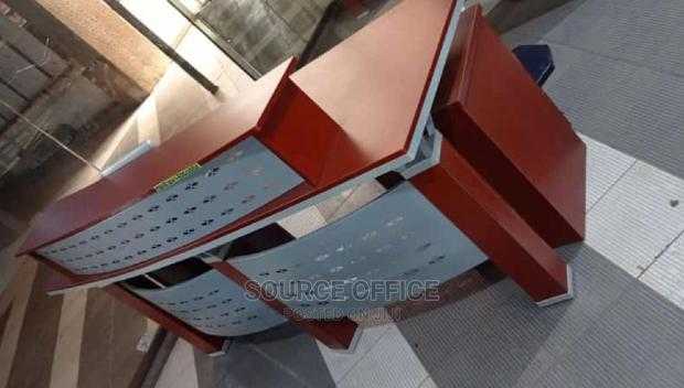 compact-reception-counter-with-lockable-drawers Small Office Reception Desk with Maximum Storage Efficiency Uganda - Image 1