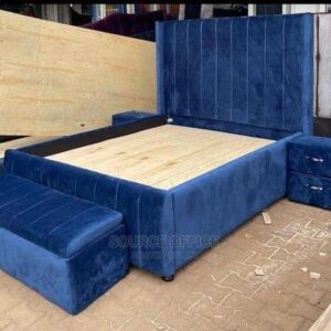 deep tufted upholstered bed