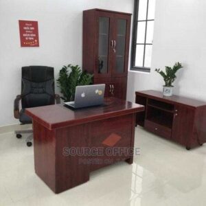 double workstation desk with glass panels